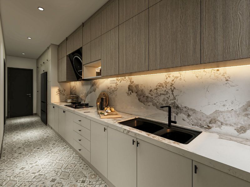 Semi-D Double Storey, Modern Contemporary, Rembulan Bandar Enstek - after5