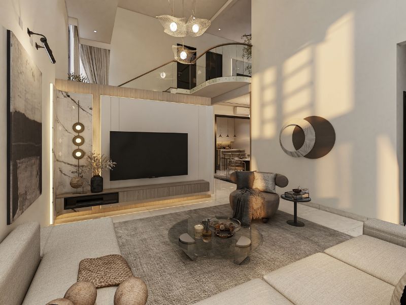 Semi-D Double Storey, Modern Contemporary, Rembulan Bandar Enstek - after8